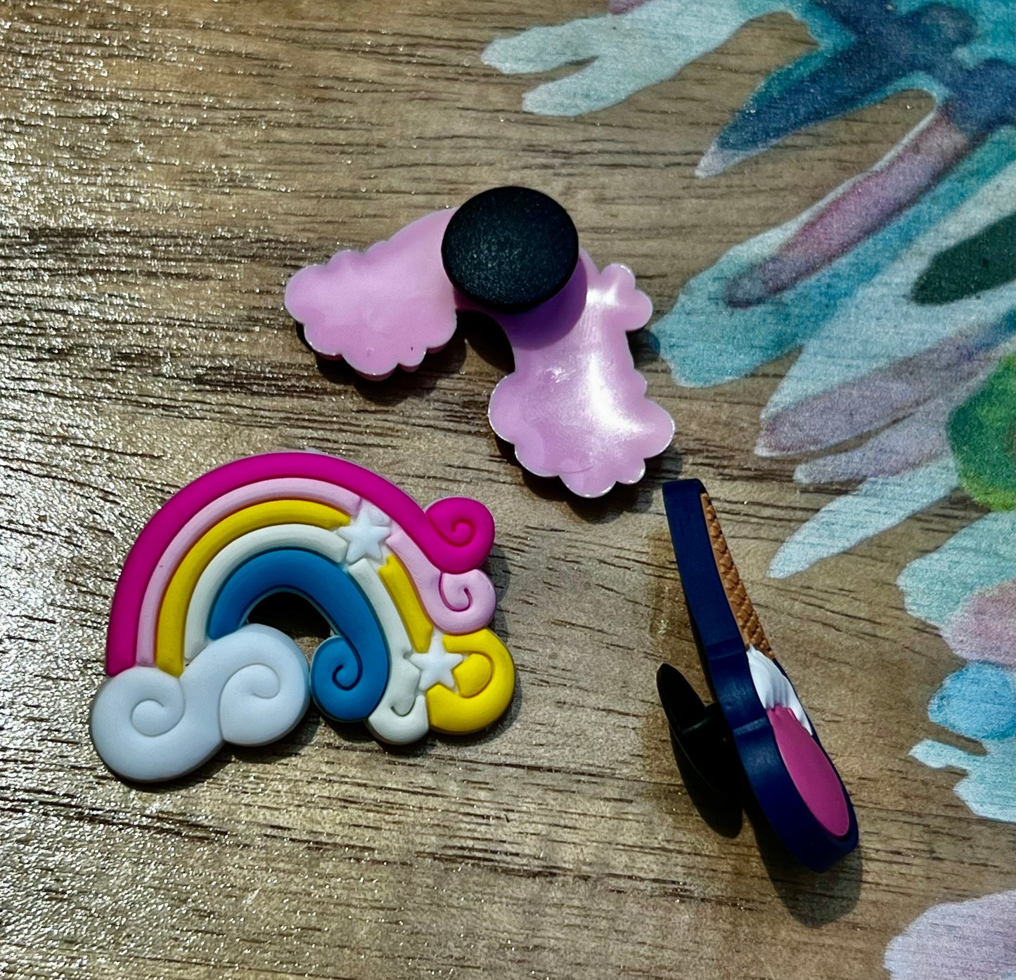Pin o Dije arcoíris estrella