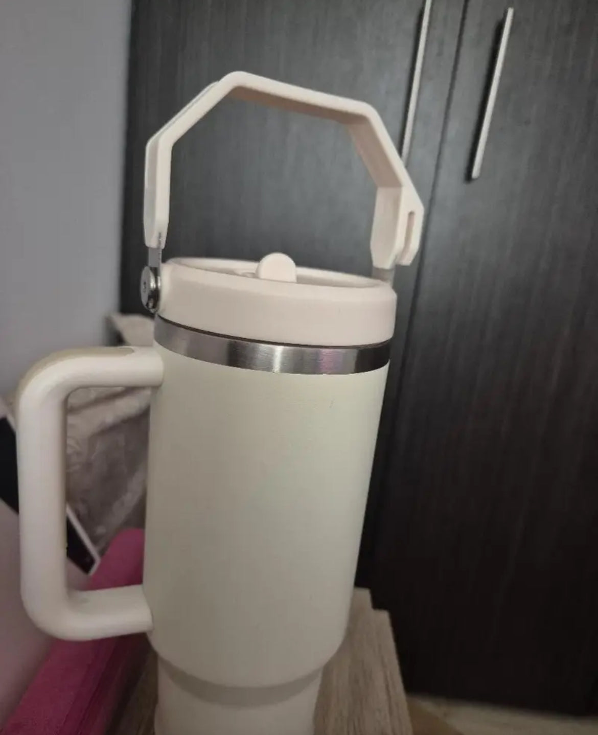 Tapa antiderrame Hermética Desmontable / Blanco / 40 onz