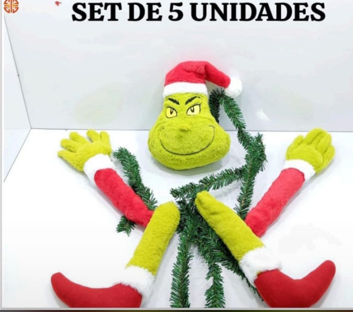 Colgante de Grinch para árbol de Navidad