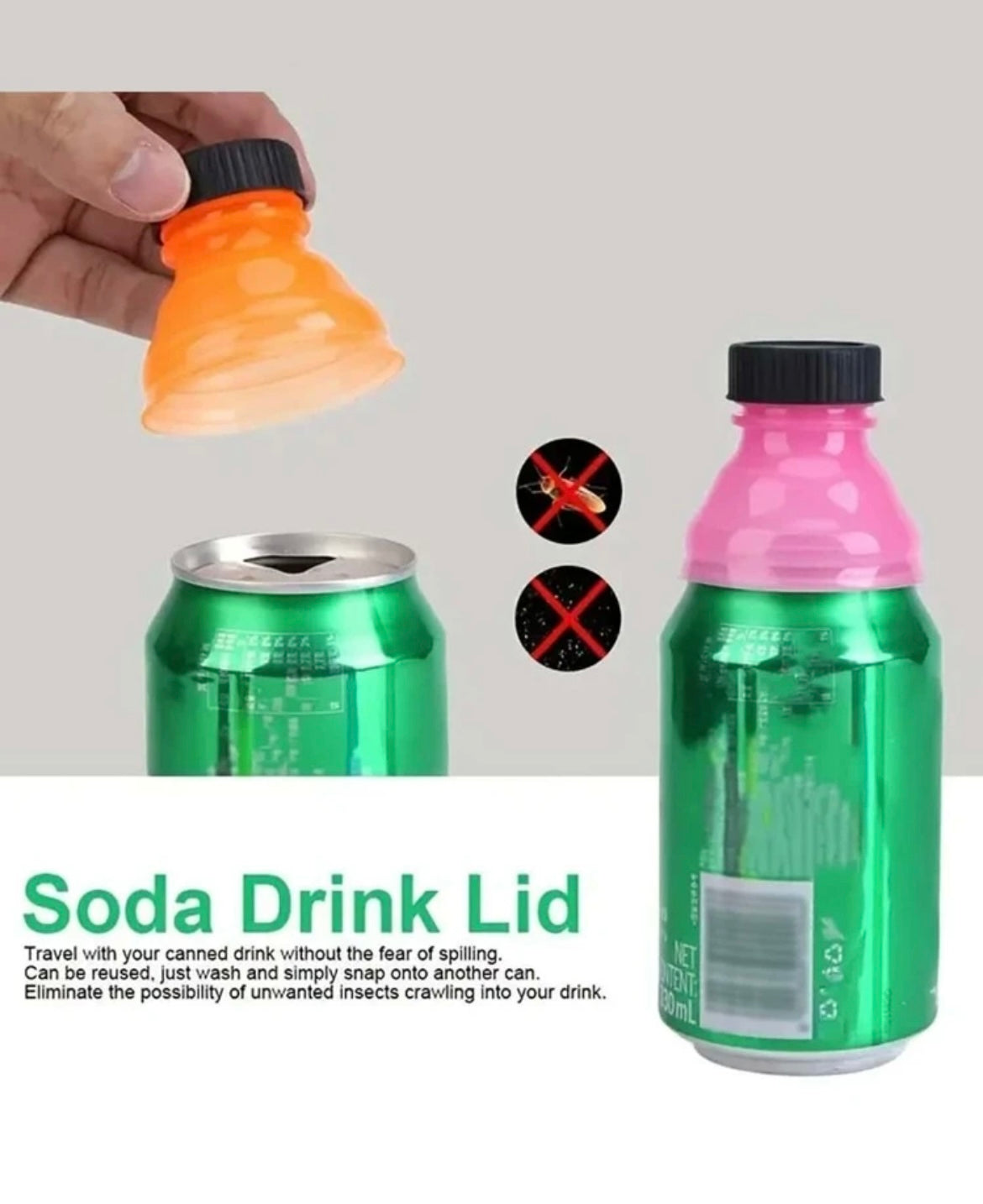 Tapas de latas de Soda