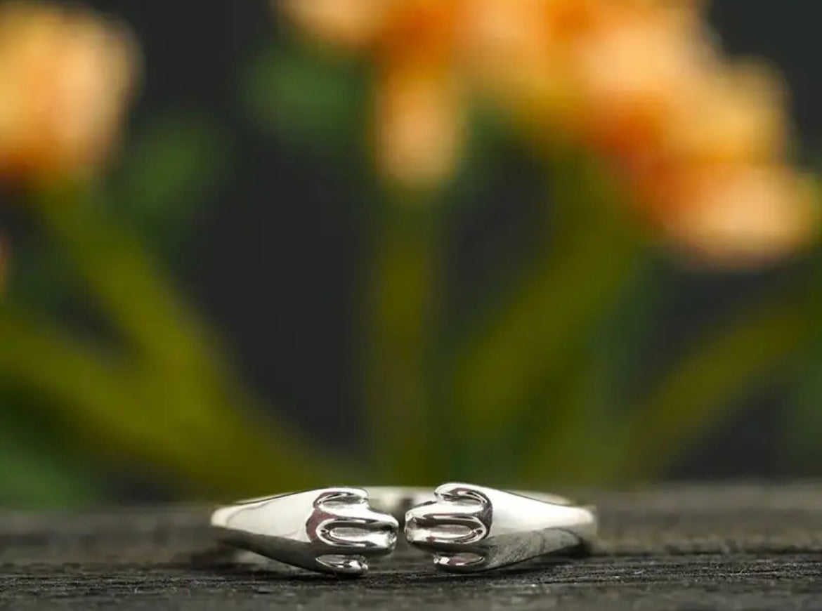 Anillo patita de gato