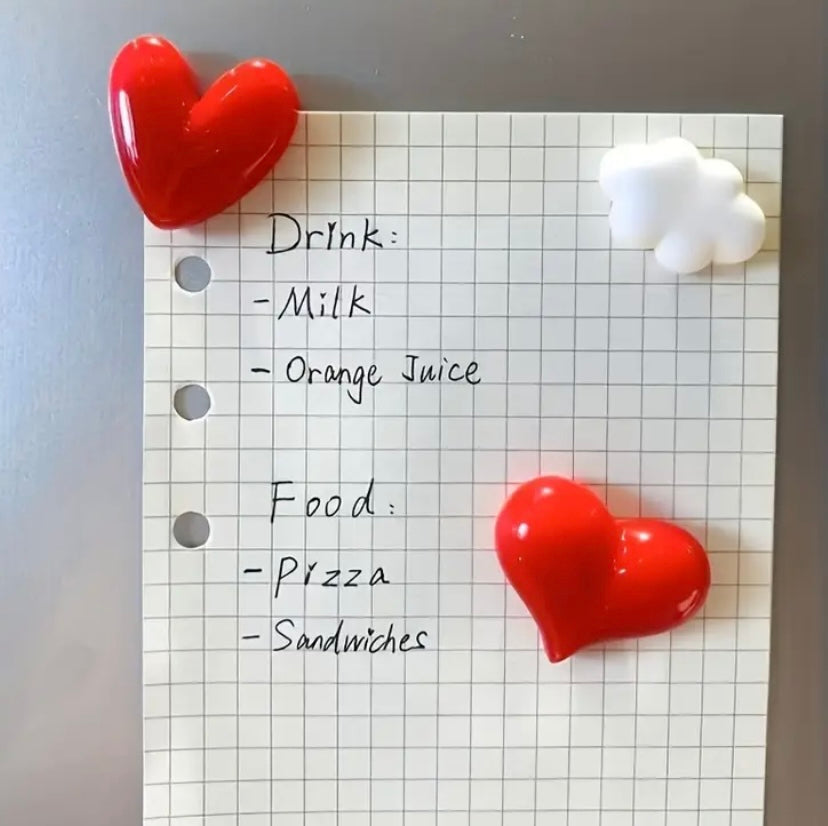 Corazón imantado ( 2 pc)