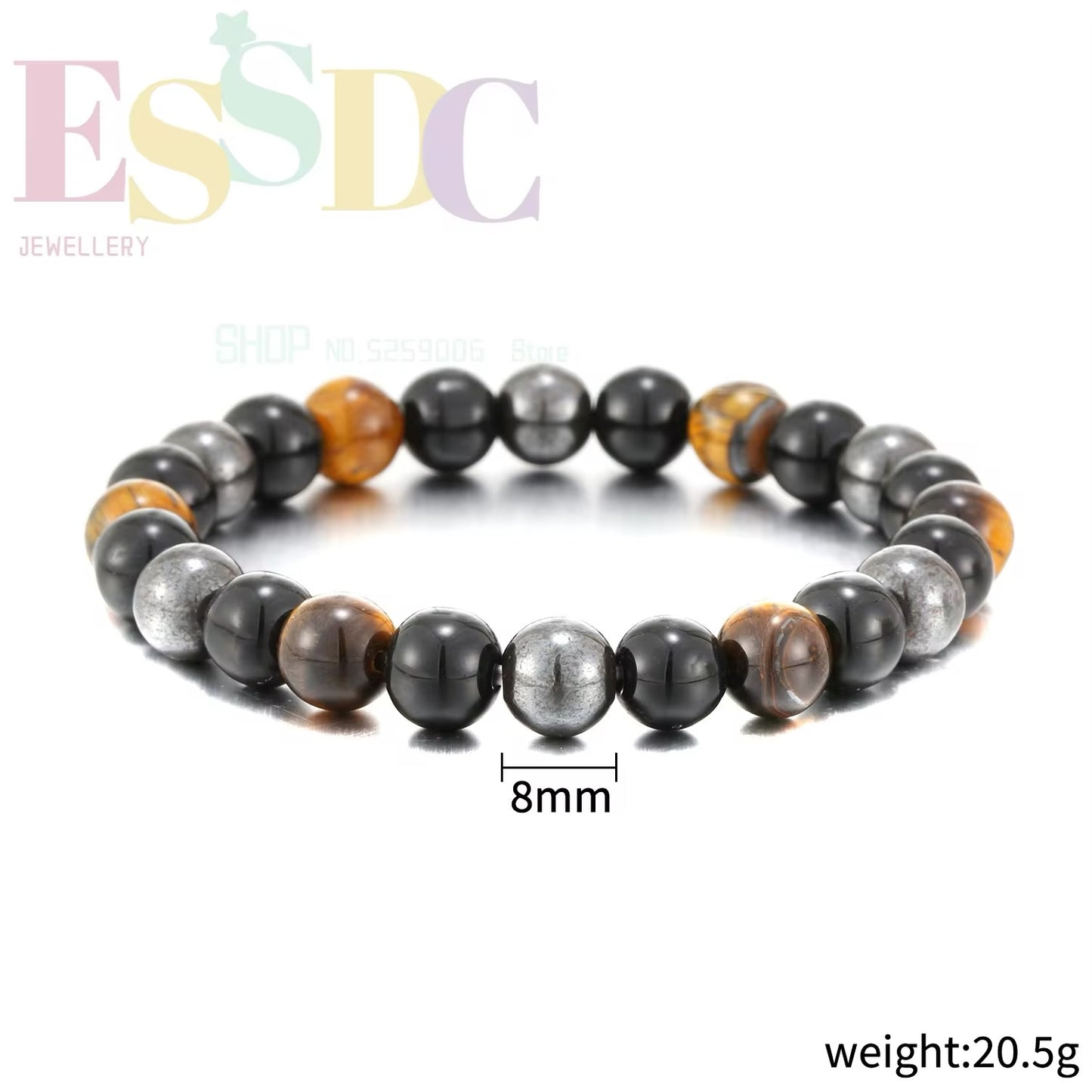 Pulsera de salud Magnética ( 8mm)