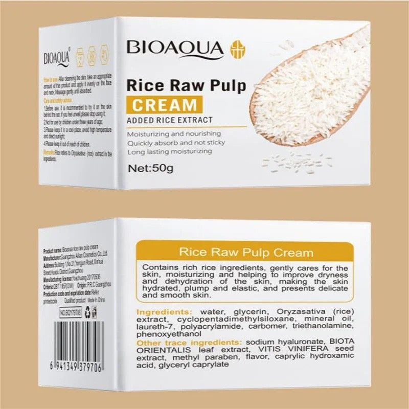 Crema de arroz Bioaqua