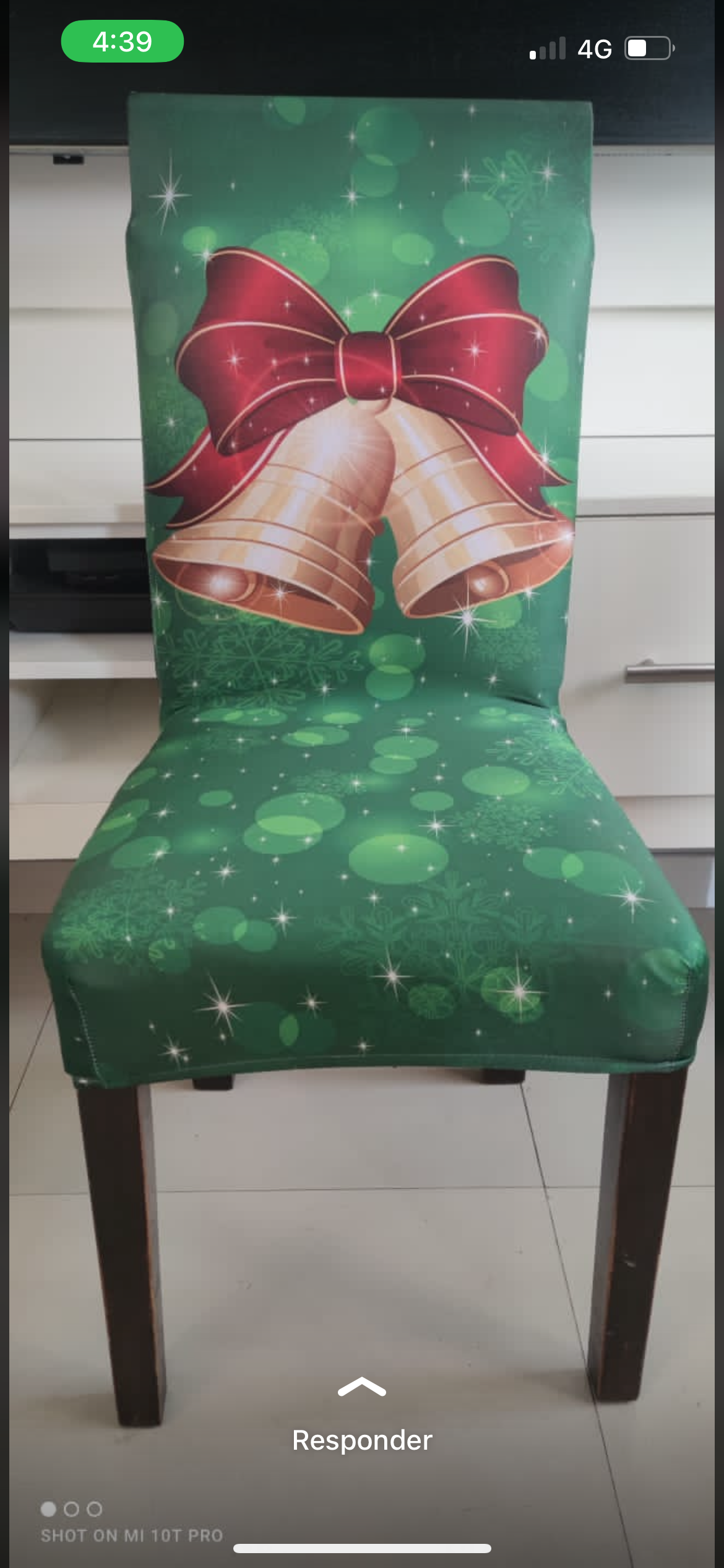 Funda de sillas Navideñas
