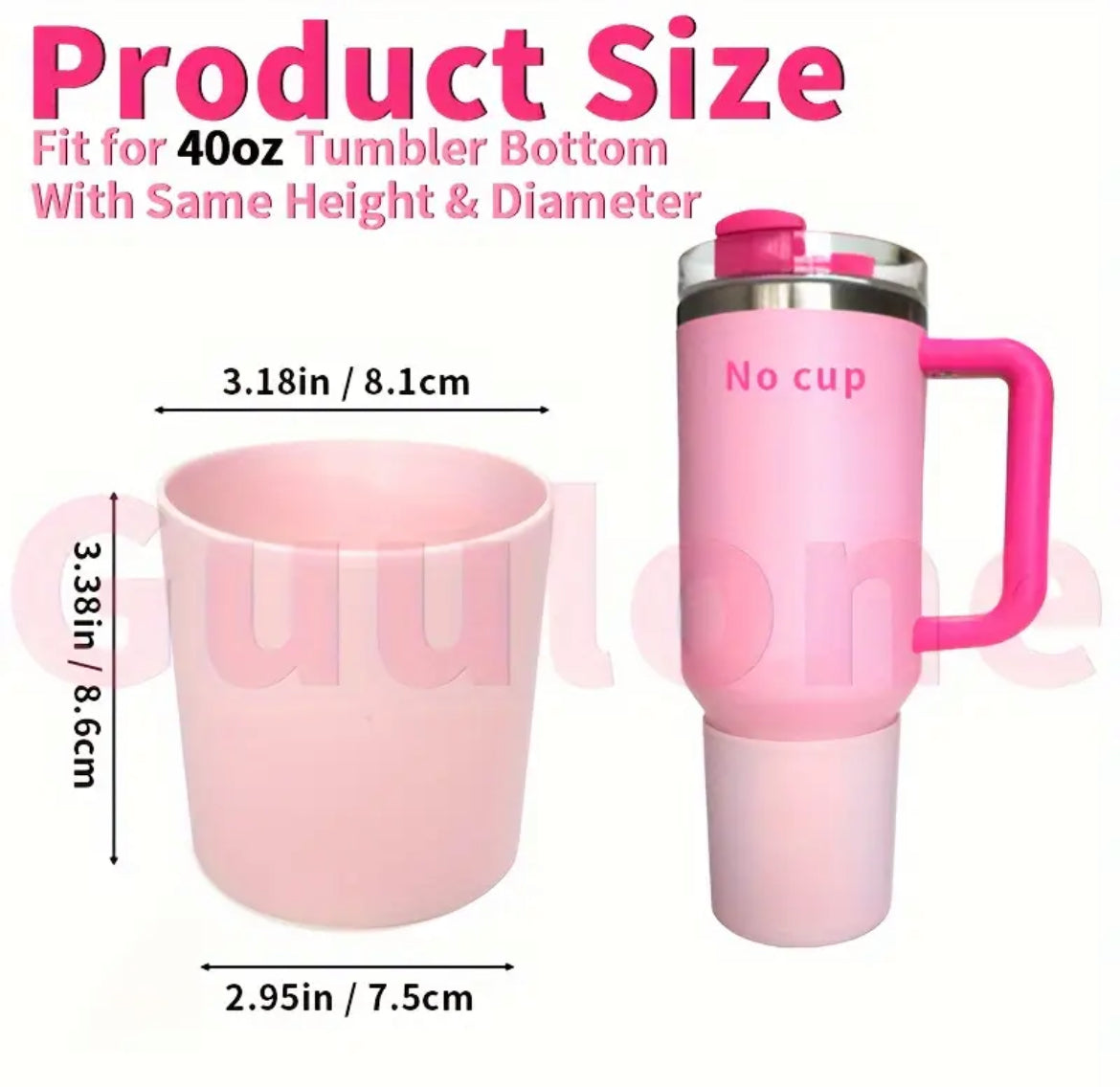 Base- Protector / Flor de cerezo / Alto / 40 onz