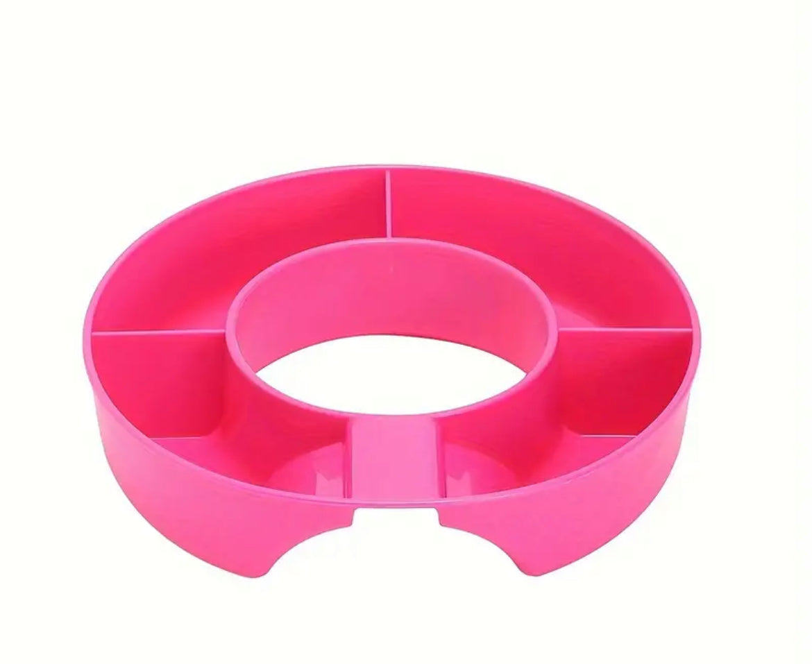 Porta Snack - Rosa Roja - plástico 40 onz