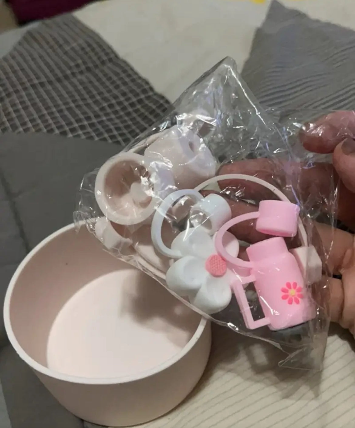 Set 9 protectores / Rosa