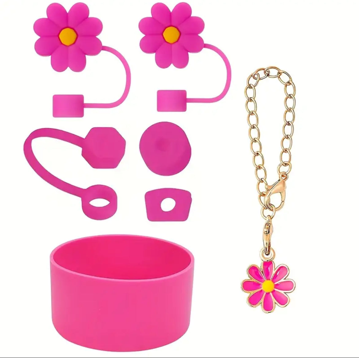 Pack protectores Stanley 7 pc /Rosa roja / Flor // VOLCÁN