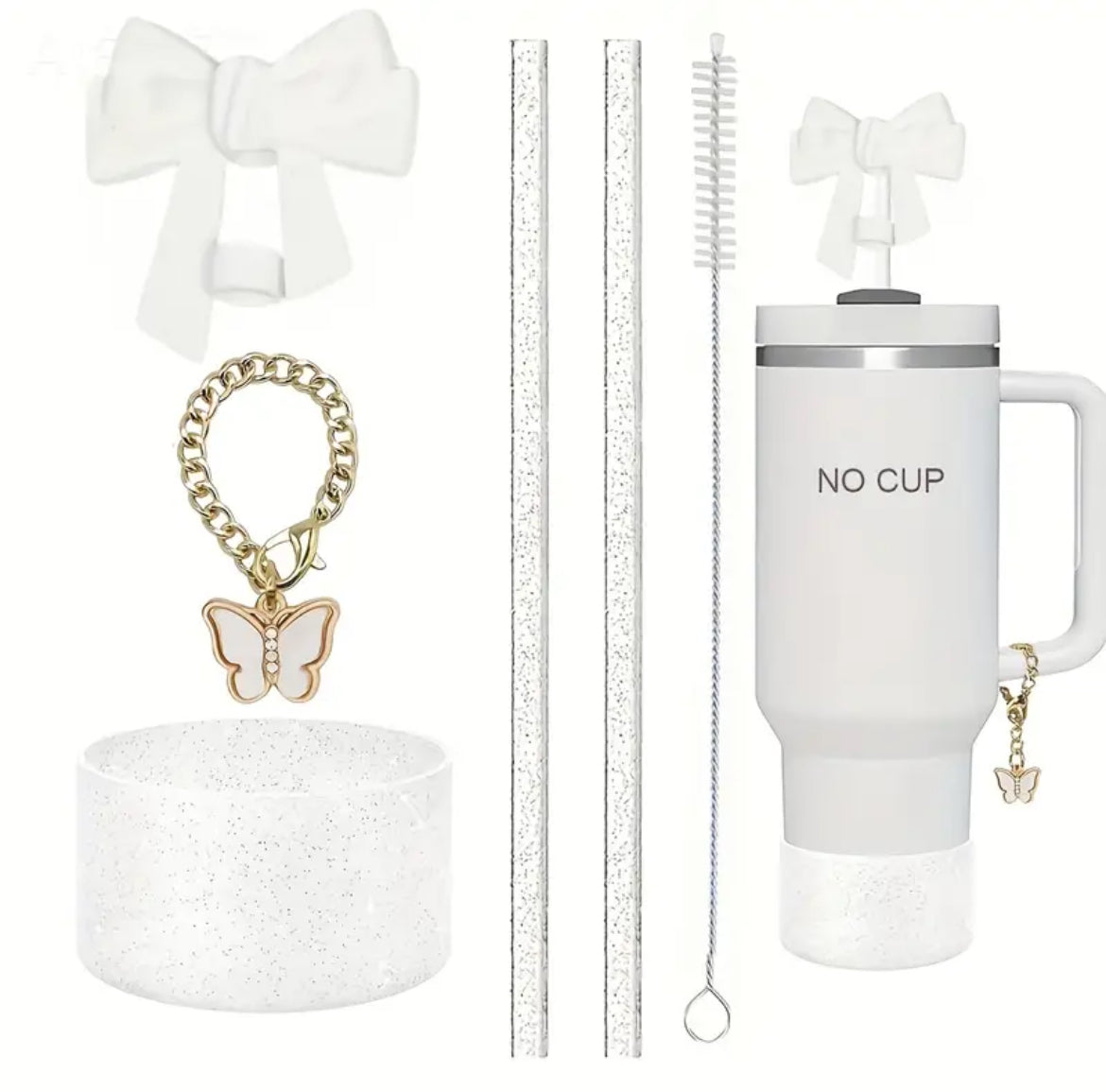 Set 6 pc // Blanco // accesorios