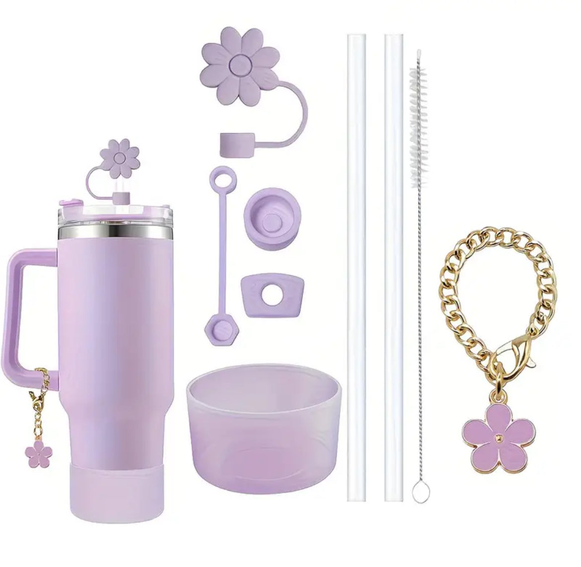 Set 9 accesorios / púrpura /antiderrames