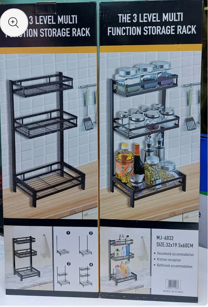 ORGANIZADOR O ESTANTE DE 3 NIVELES DE ESPECIES LAYER ( Mod 3 )
