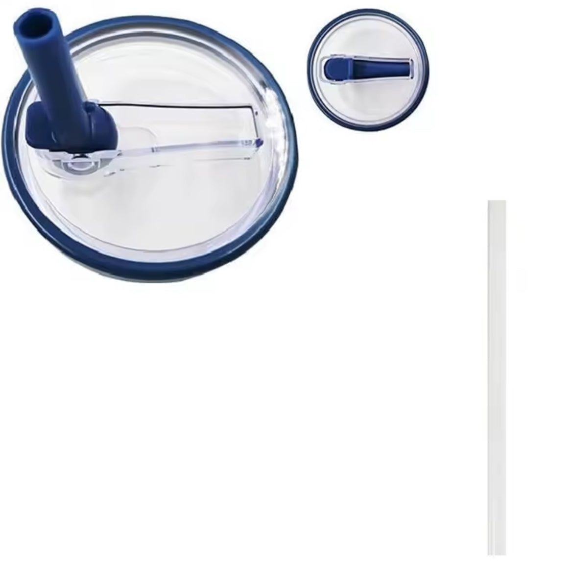 Tapa antiderrame acrílico Azul Marino // 40 onz + Sorbete
