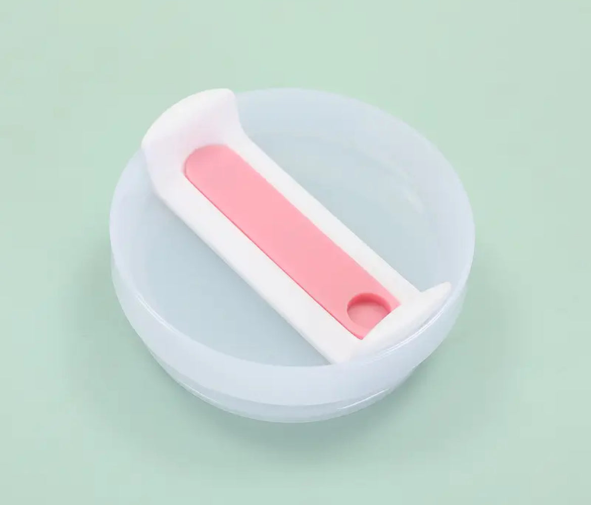 Tapa Tumbler 40 onz / Rosa claro //Repuesto // Mate