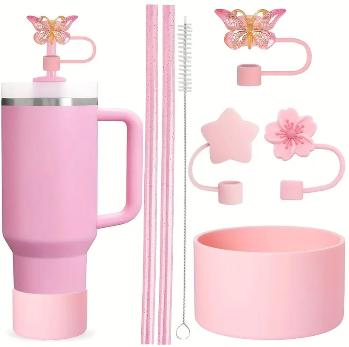 Set de proctectores Stanley / mariposa / Rosa / 7 pc // ASIA