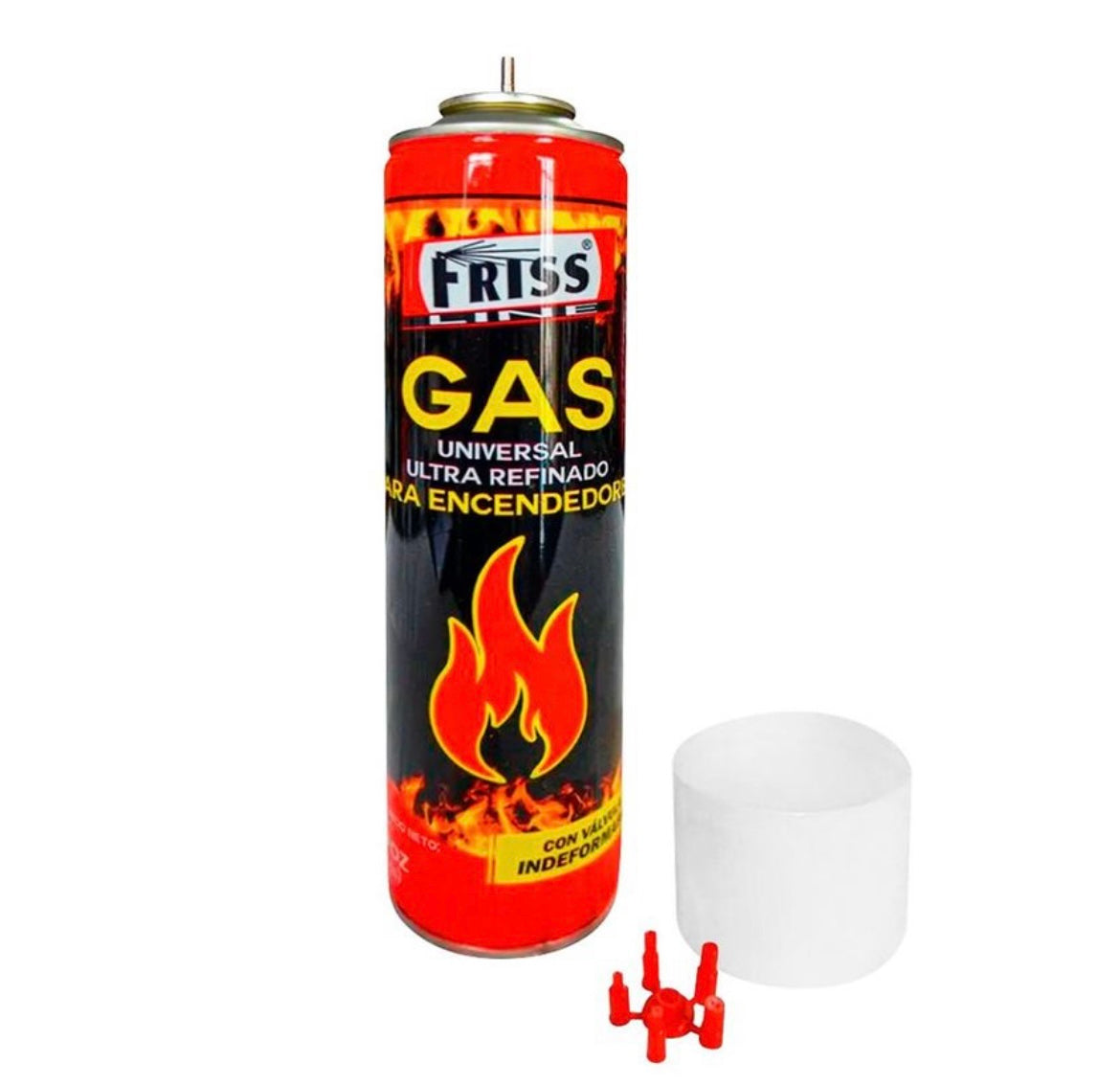 GAS UNIVERSAL ULTRA REFINADO PARA ENCENDEDORES FRISS 16oz 480ml