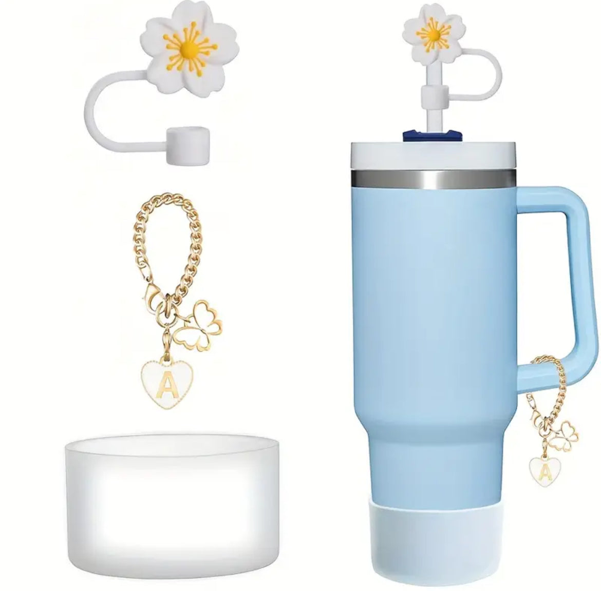 Set 3 pc // blanco // inicial A