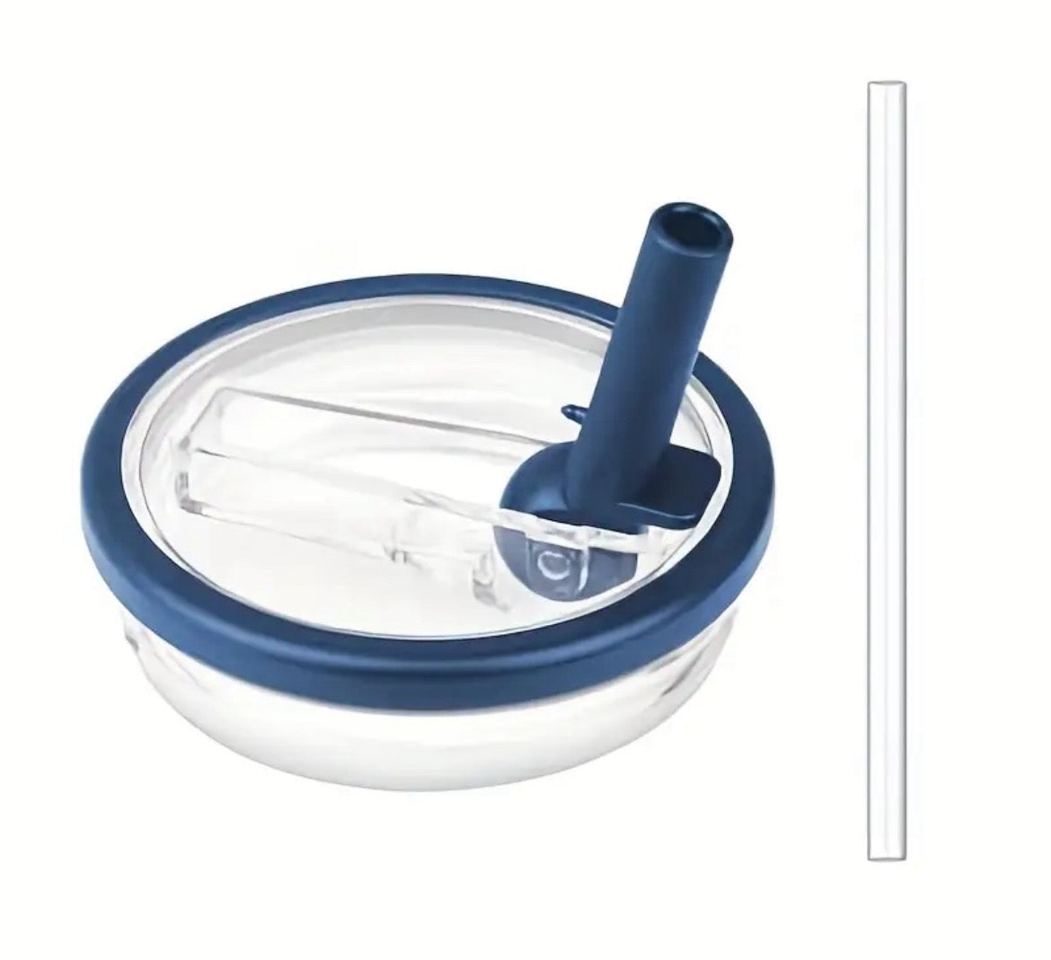 Tapa antiderrame acrílico Azul Marino // 40 onz + Sorbete