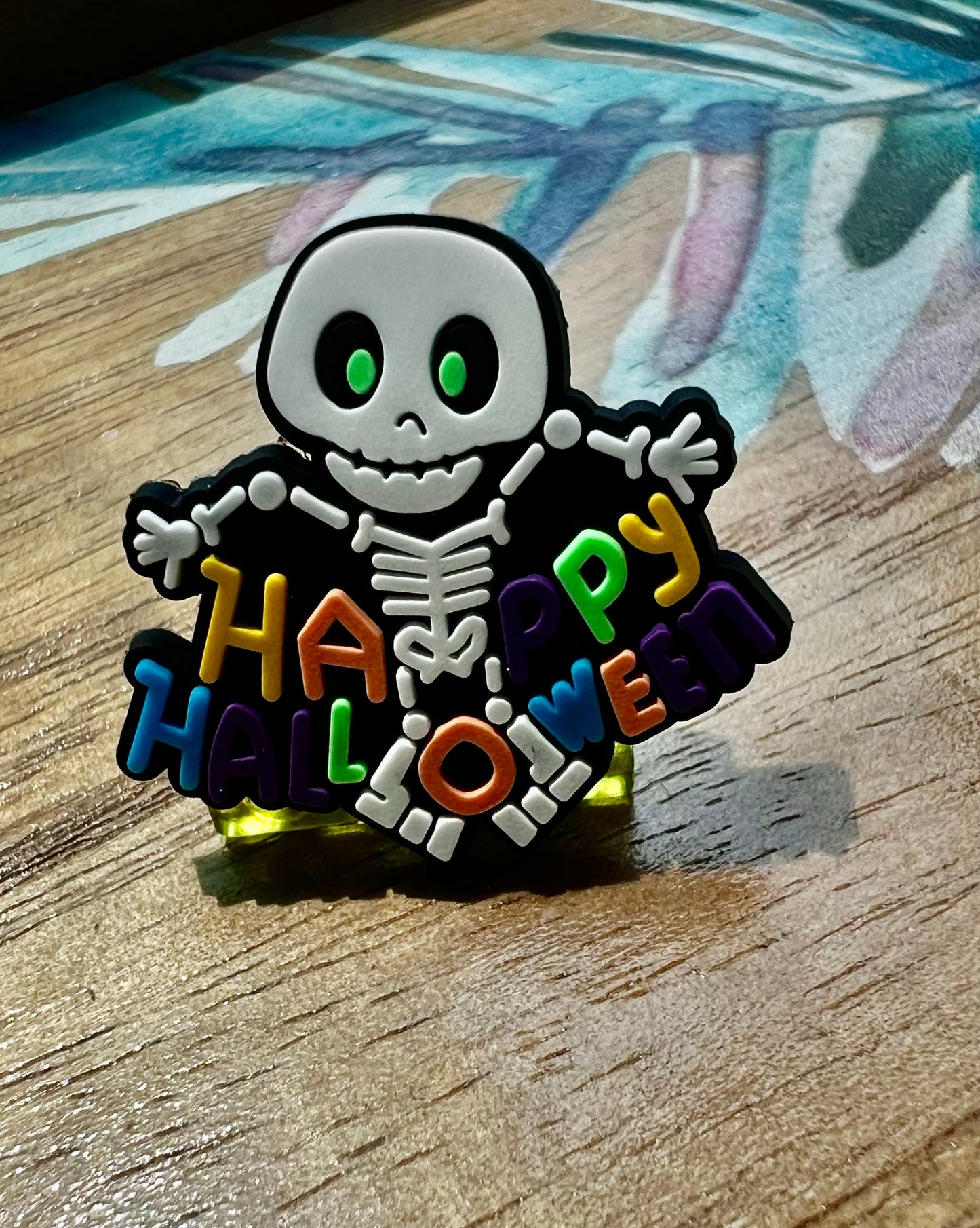 Pin o Dije calavera feliz