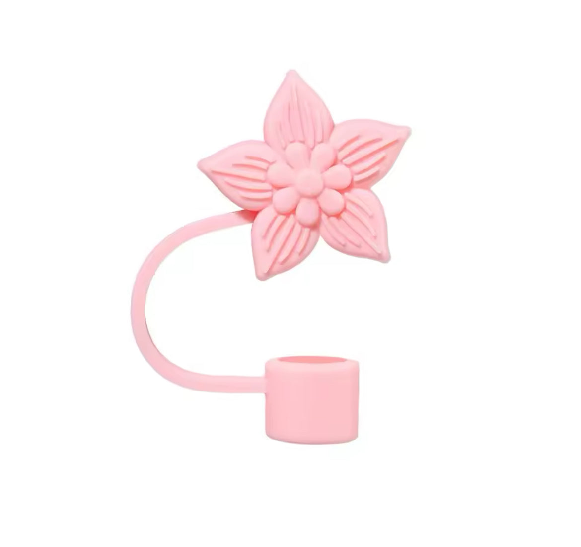 Protector de cañita flor - Rosa