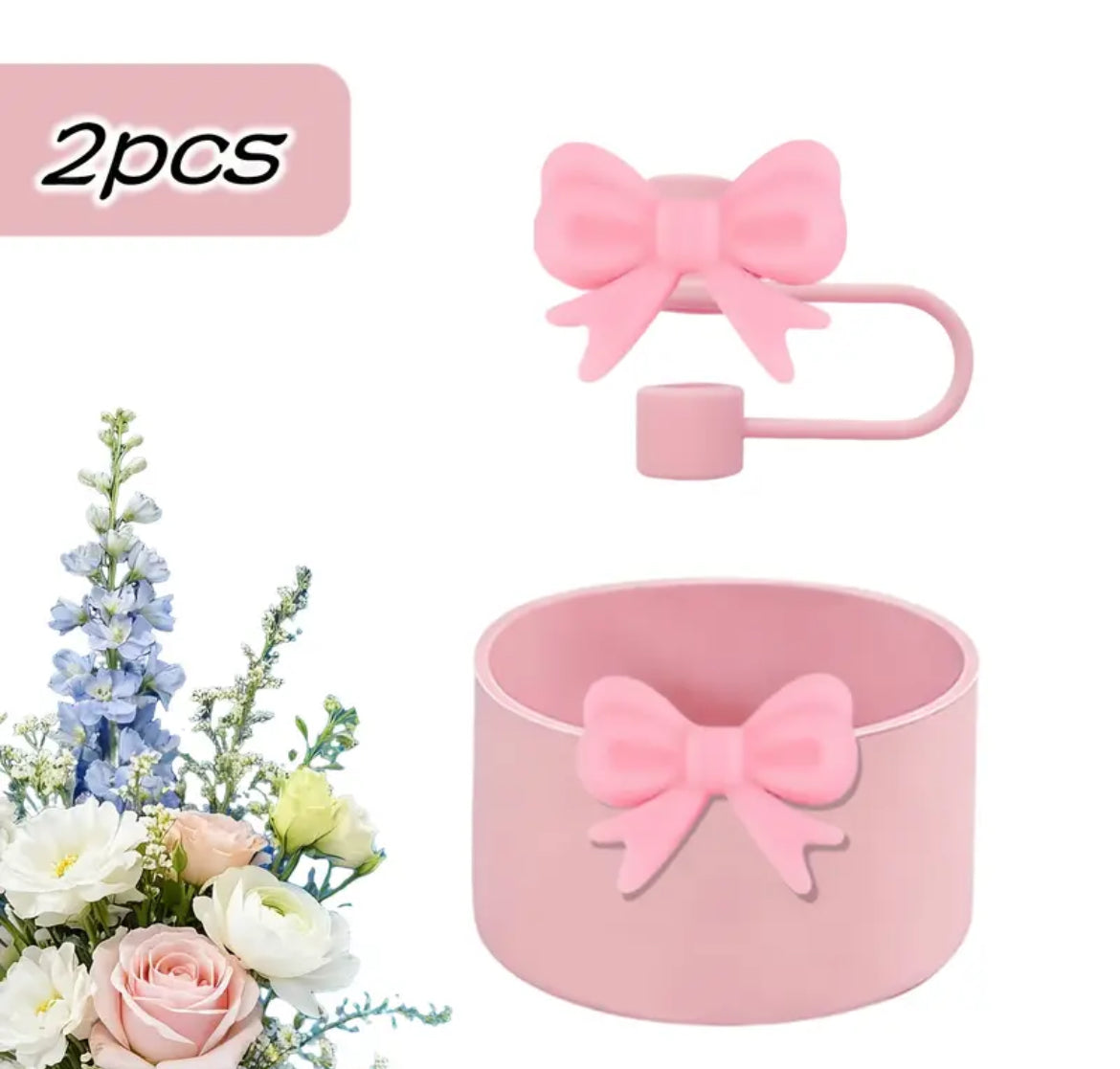 Set 2 accesorios / Rosa