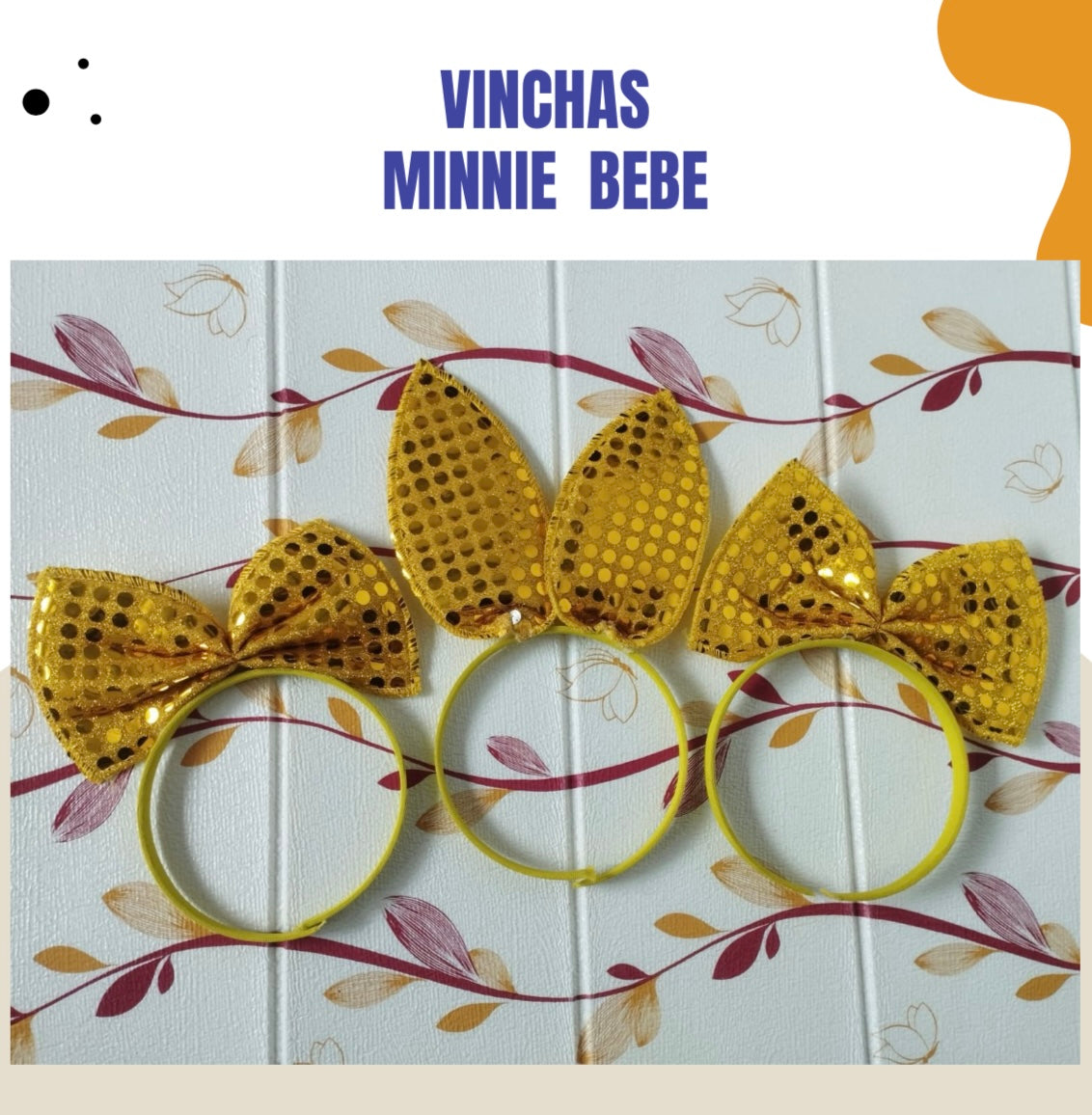 Vinchas Minnie Bebe