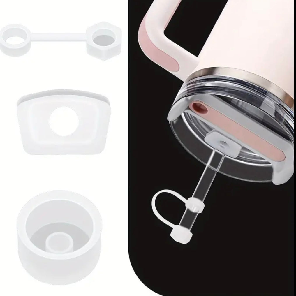 Protector de cañita y antiderrame ( 3 pc ) / 30 onz