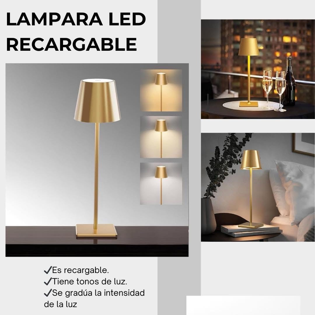Lámpara LED recargable