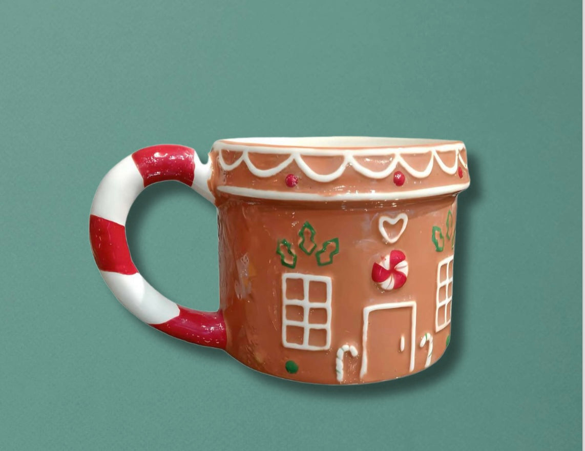 Taza casita de gengibre