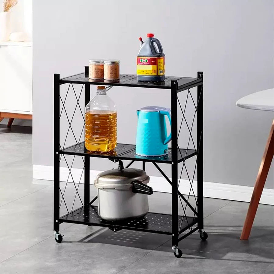 Estante plegable 3 niveles