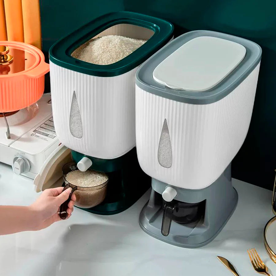 Dispensador o contenedor de Arroz 10 kilos ( tauro ♉)