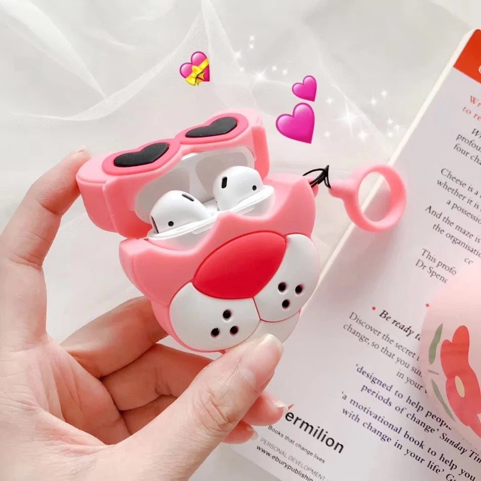 CASE AIRPODS -PANTERA ROSA