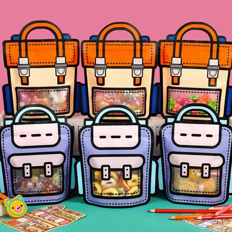Bolsa escolar hermética ( 2 unidades )