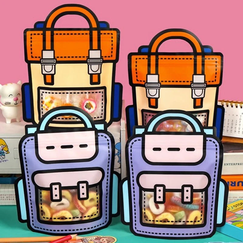 Bolsa escolar hermética ( 2 unidades )