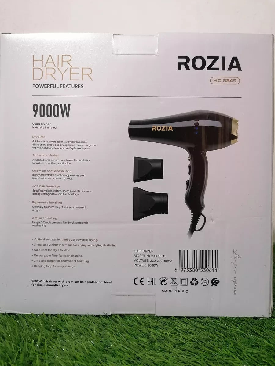 SECODORA ROZIA 9000W FRIO Y CALIENTE