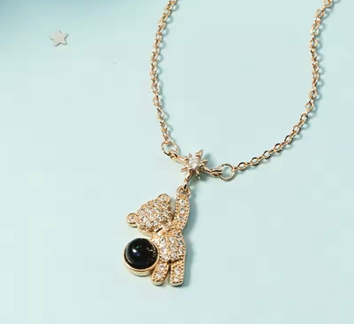 Collar osito de emociones