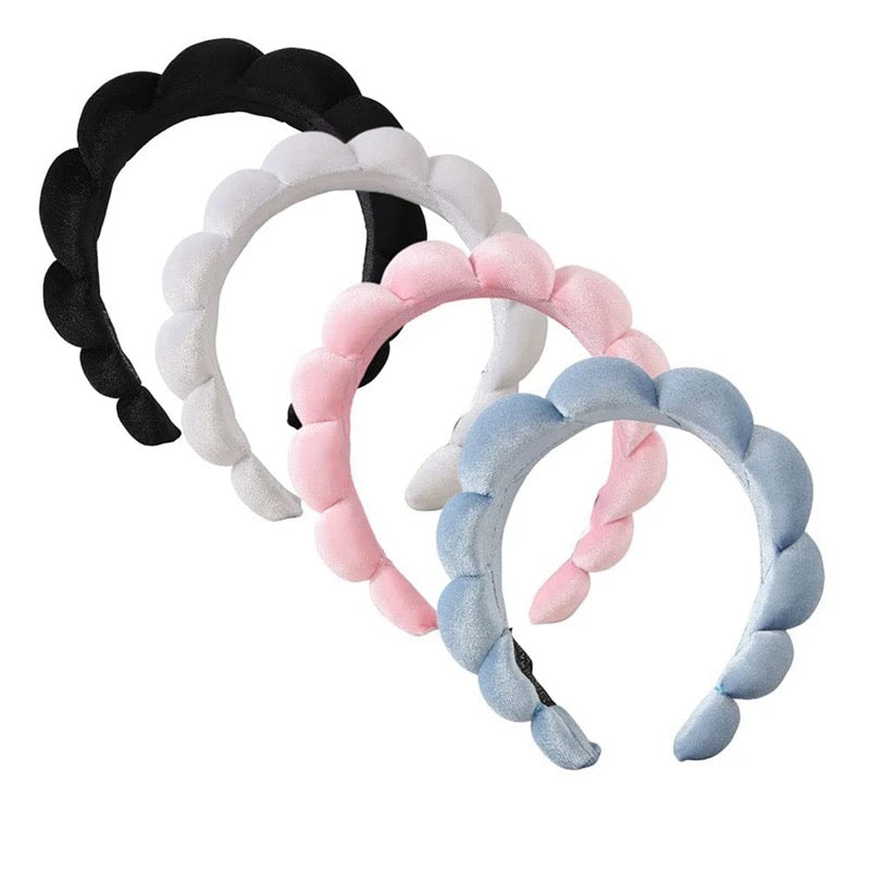 Vincha o Diadema de maquillaje spa