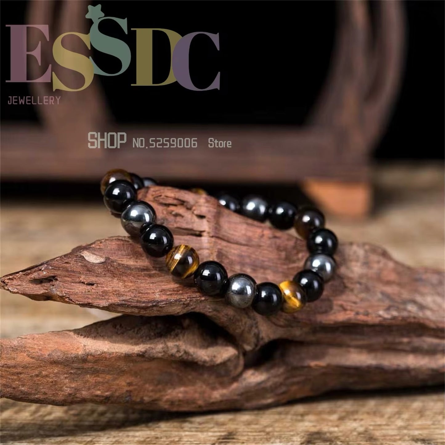 Pulsera magnética de salud (6mm)