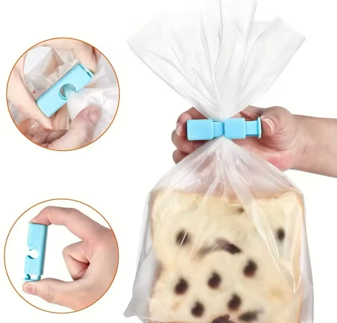 Clips de sellado de alimentos ( 2 piezas )