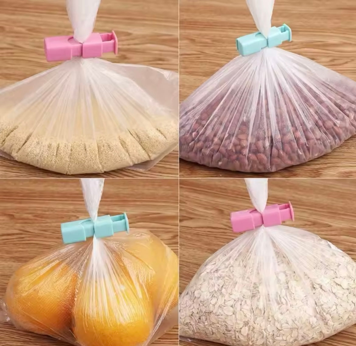 Clips de sellado de alimentos ( 2 piezas )