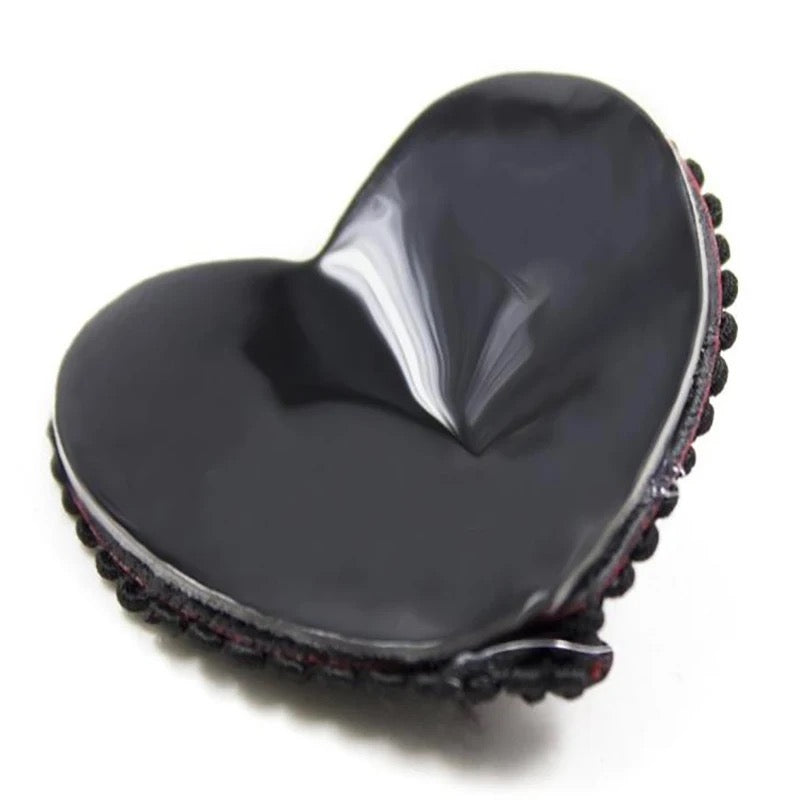 Cubre pezon corazón lentejuelas