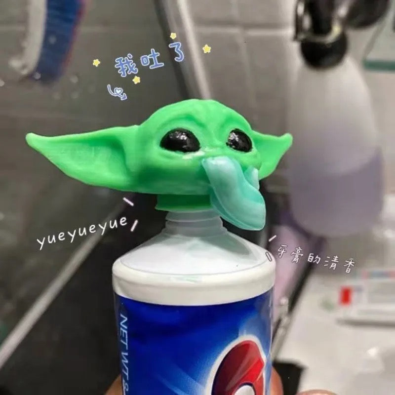 Baby Yoda dispensador de pasta dental