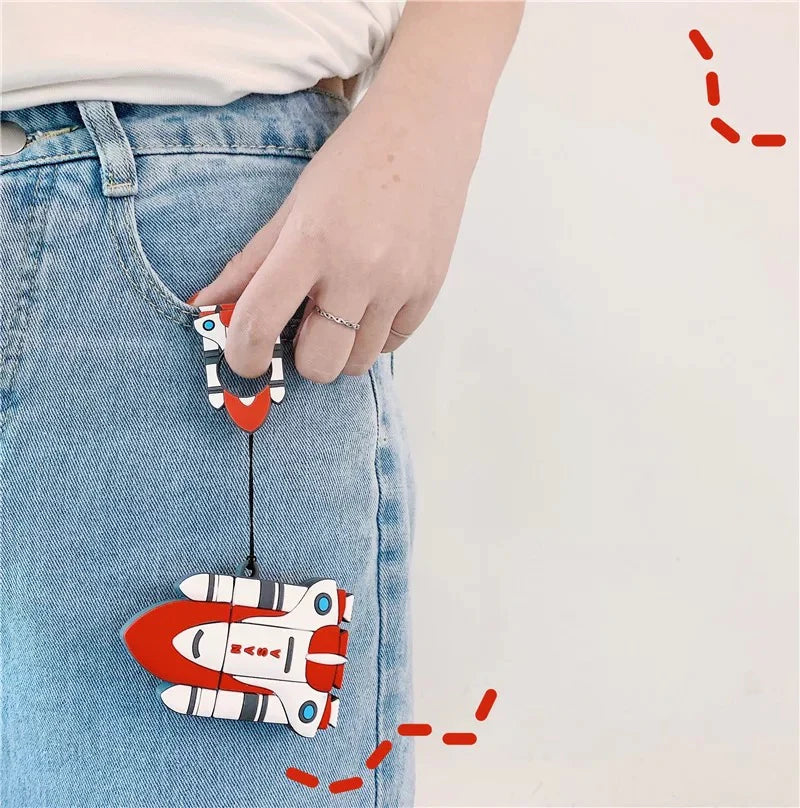 CASE AIRPODS - NAVE ESPACIAL
