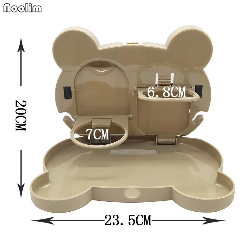 Mesa para auto plegable osito