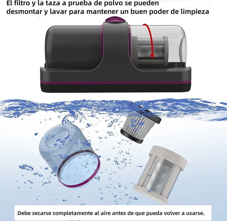 Aspiradora ultravioleta Adiós ácaros 😊
