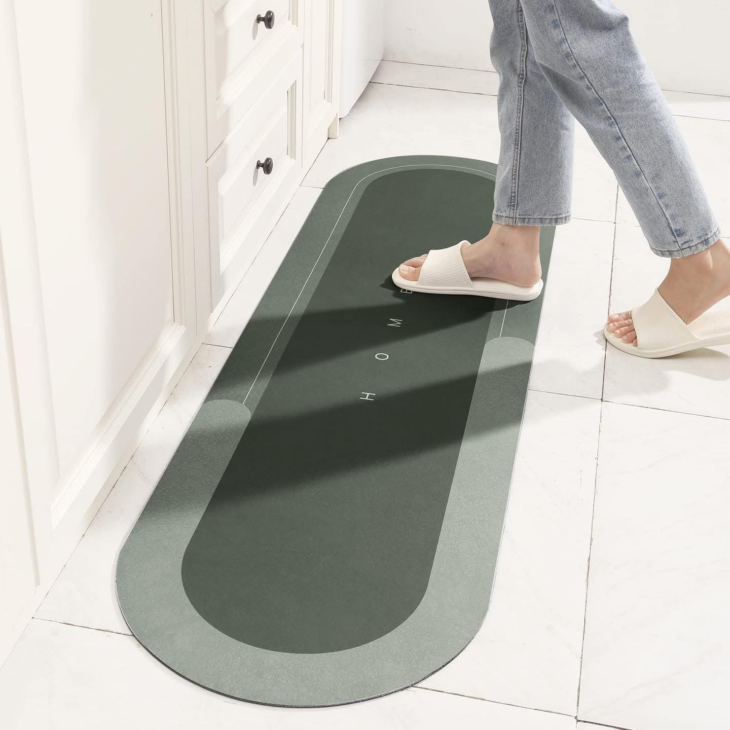 Alfombra absorbente de 2 piezas