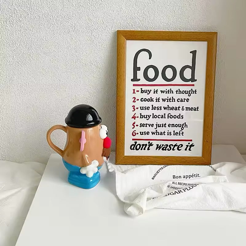 Taza. Señor cara de papa
