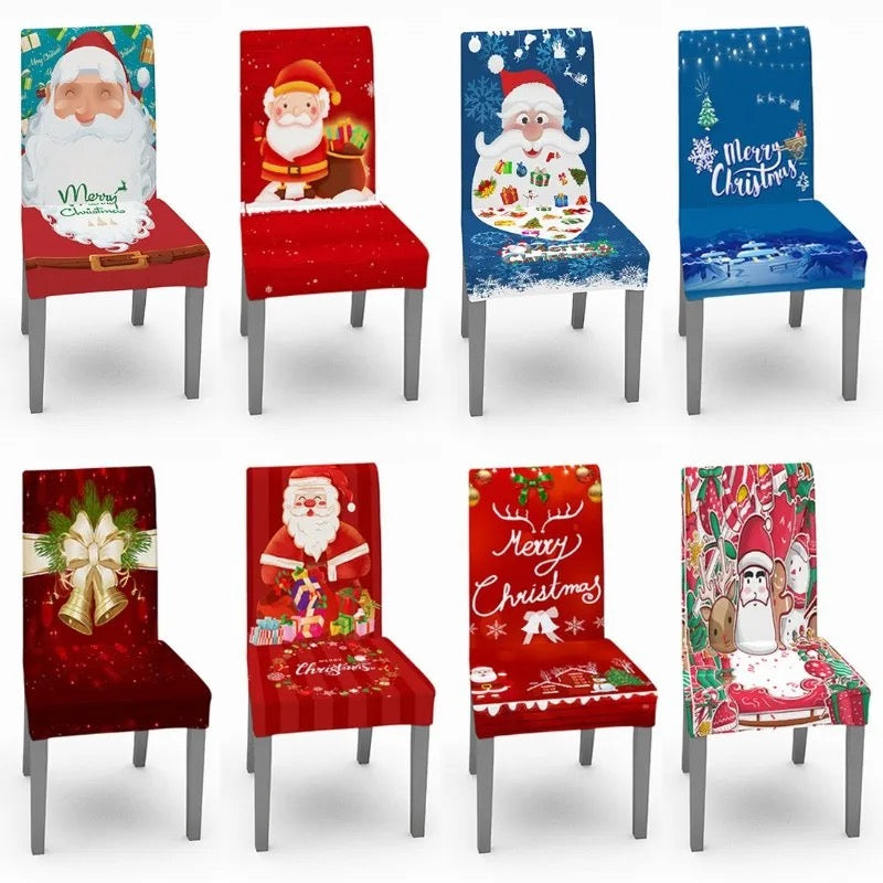 Funda de sillas Navideñas