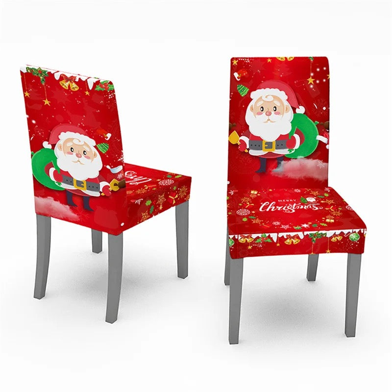 Funda de sillas Navideñas