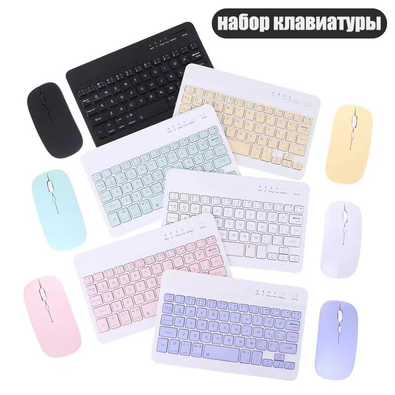 TECLADO CON MOUSE INALAMBRICO RECARGABLE